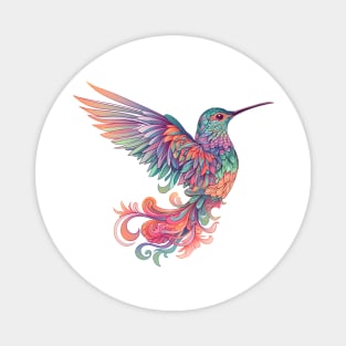 Hummingbird Illustration Magnet